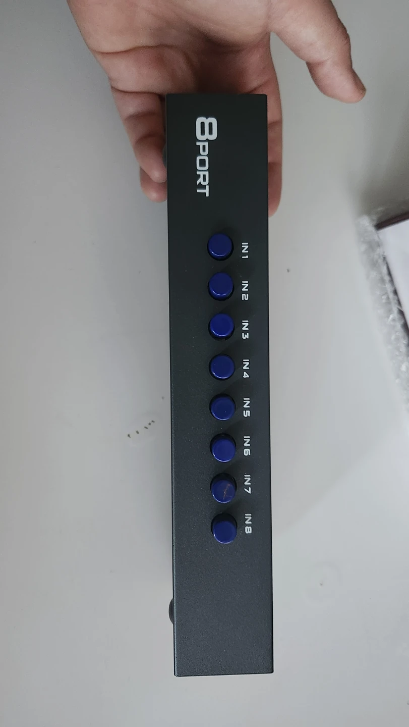 FJGEAR 8-Port AV Video Audio Switch - photo 4