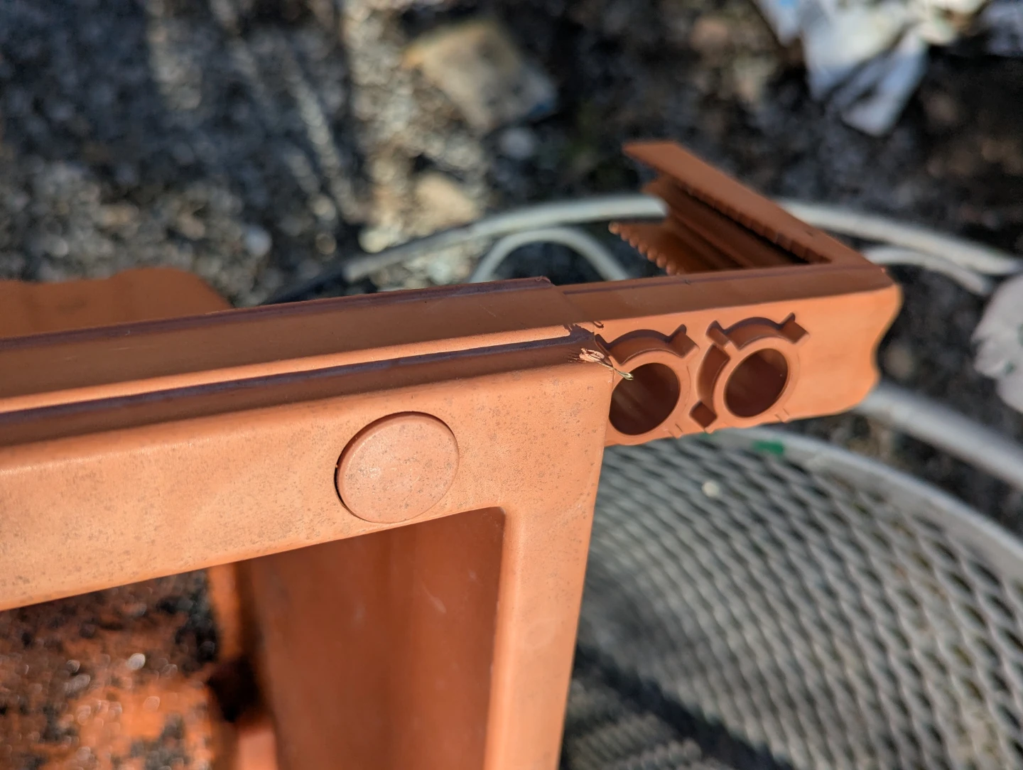 Terra Cotta coloured Fence Planter Box - photo 4