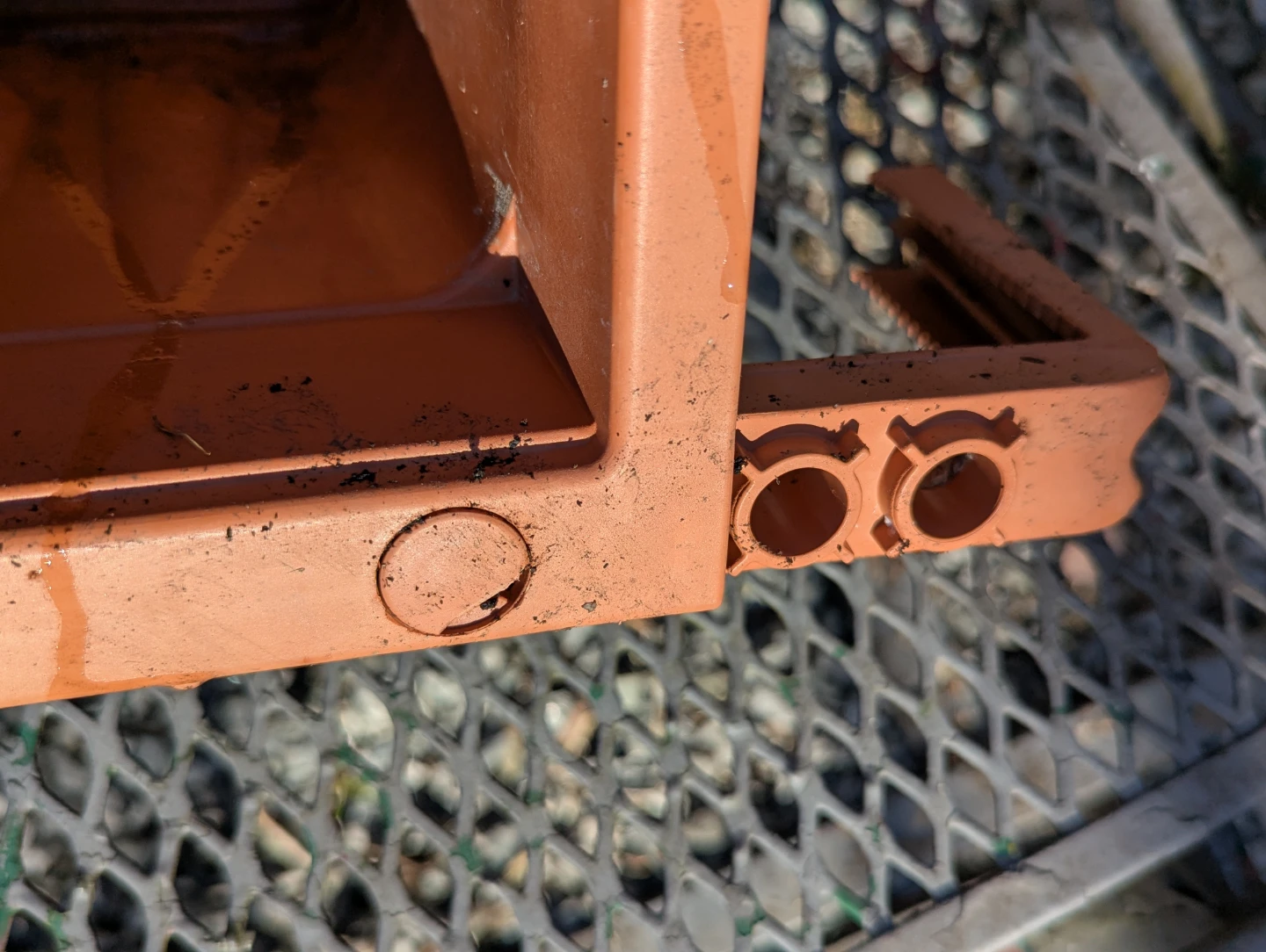 Terra Cotta coloured Fence Planter Box - photo 5