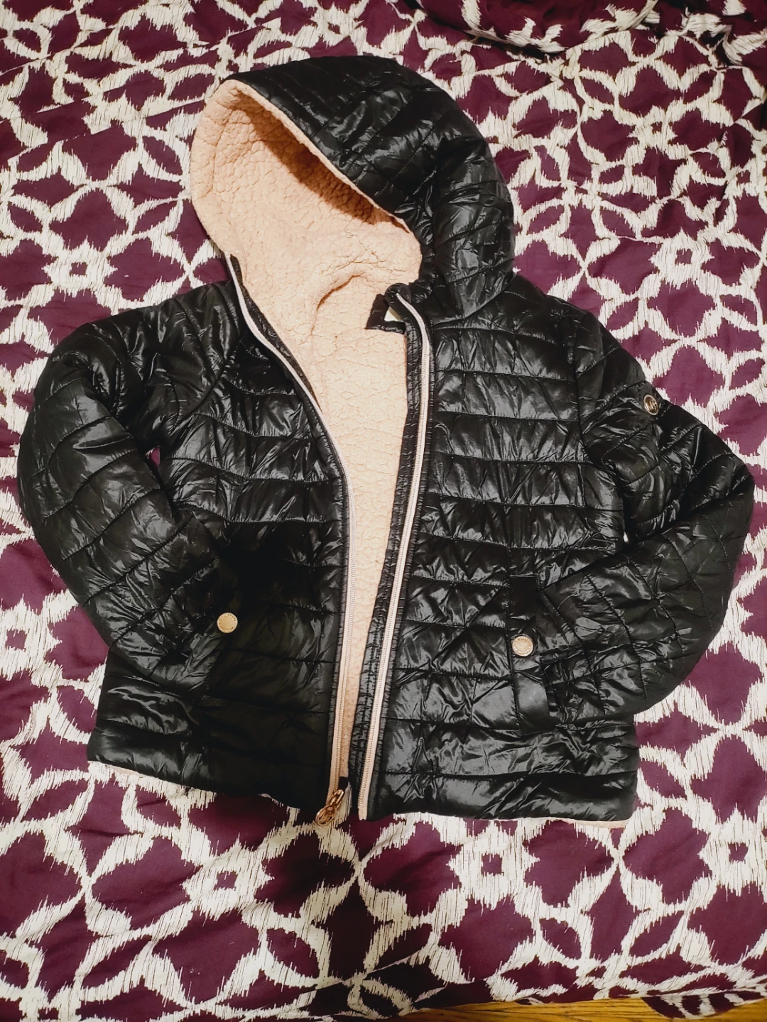 🌱Michael Kors Black Puffer Jacket - Size 10/12 used
