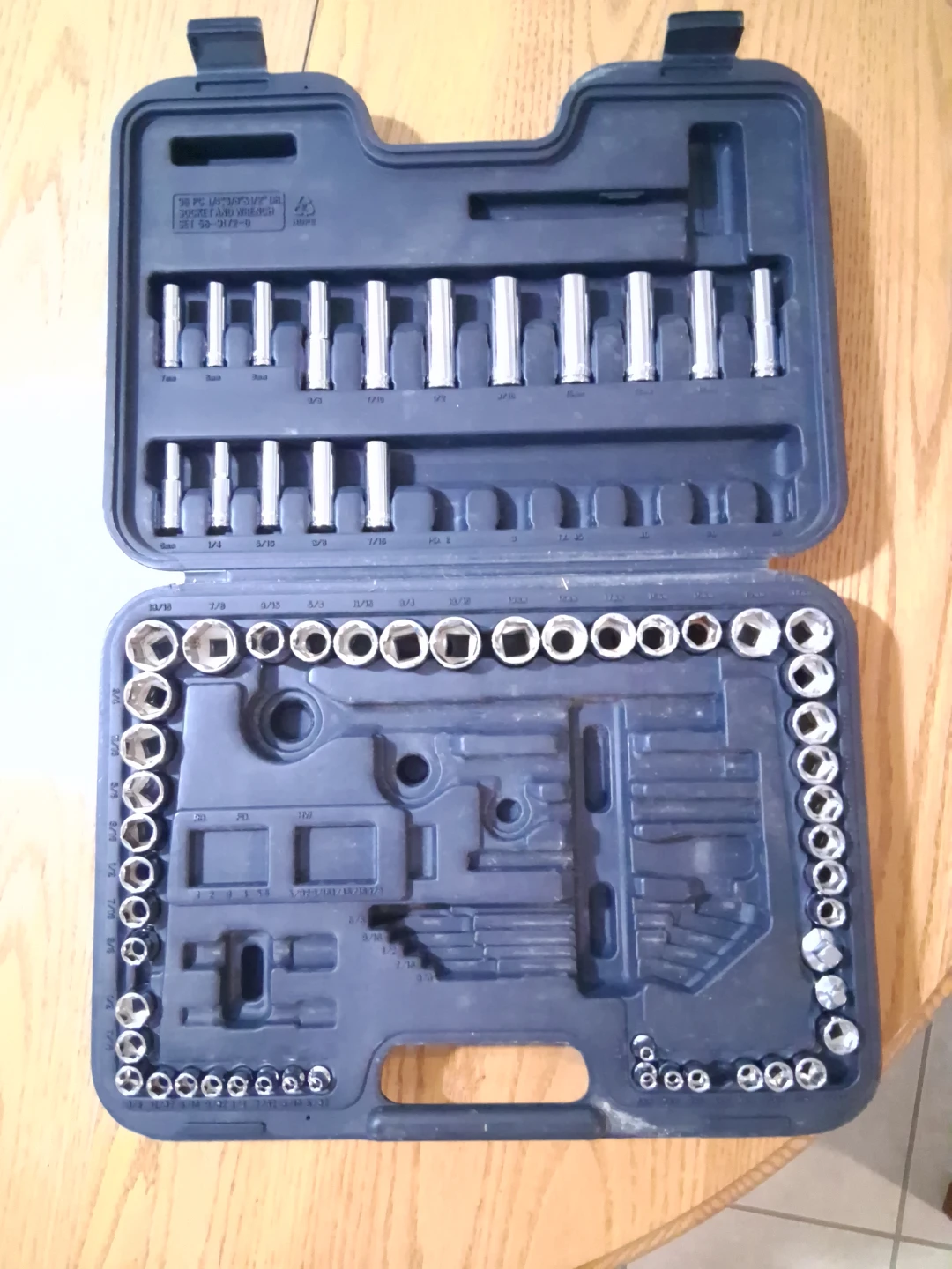 38 Pc Socket and Ratchet Set