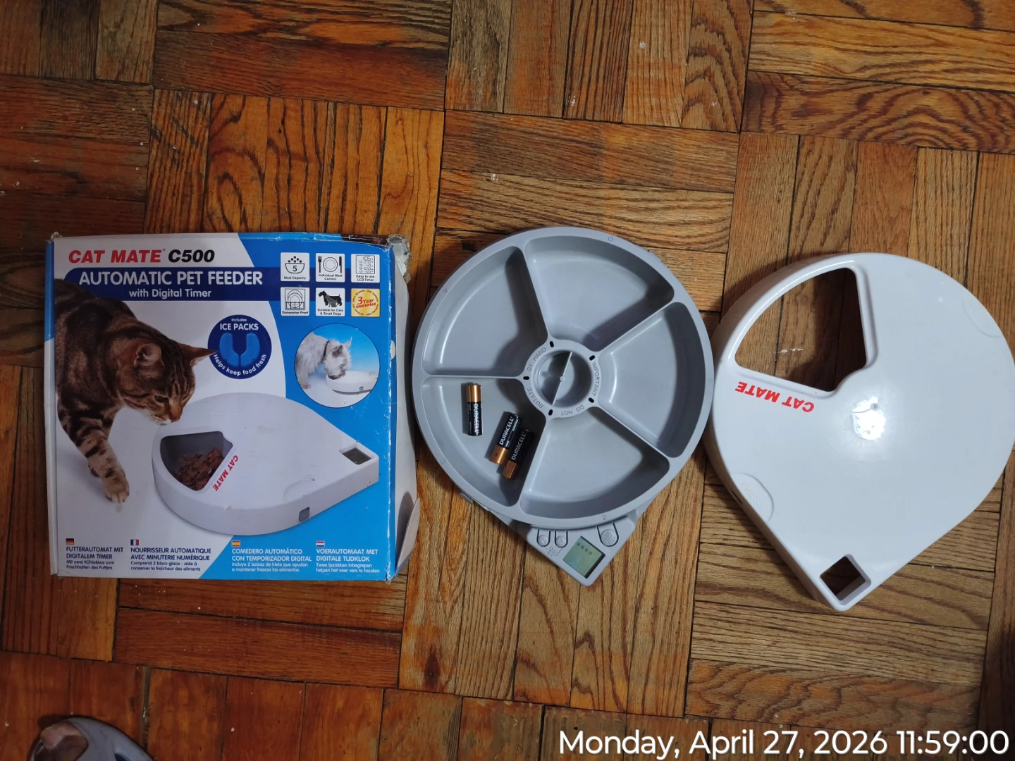 Automatic Digital 5 Days Pet Feeder