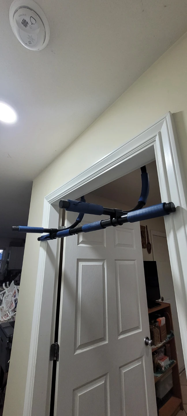 Doorway Pull-Up Bar - Blue Grips - photo 3