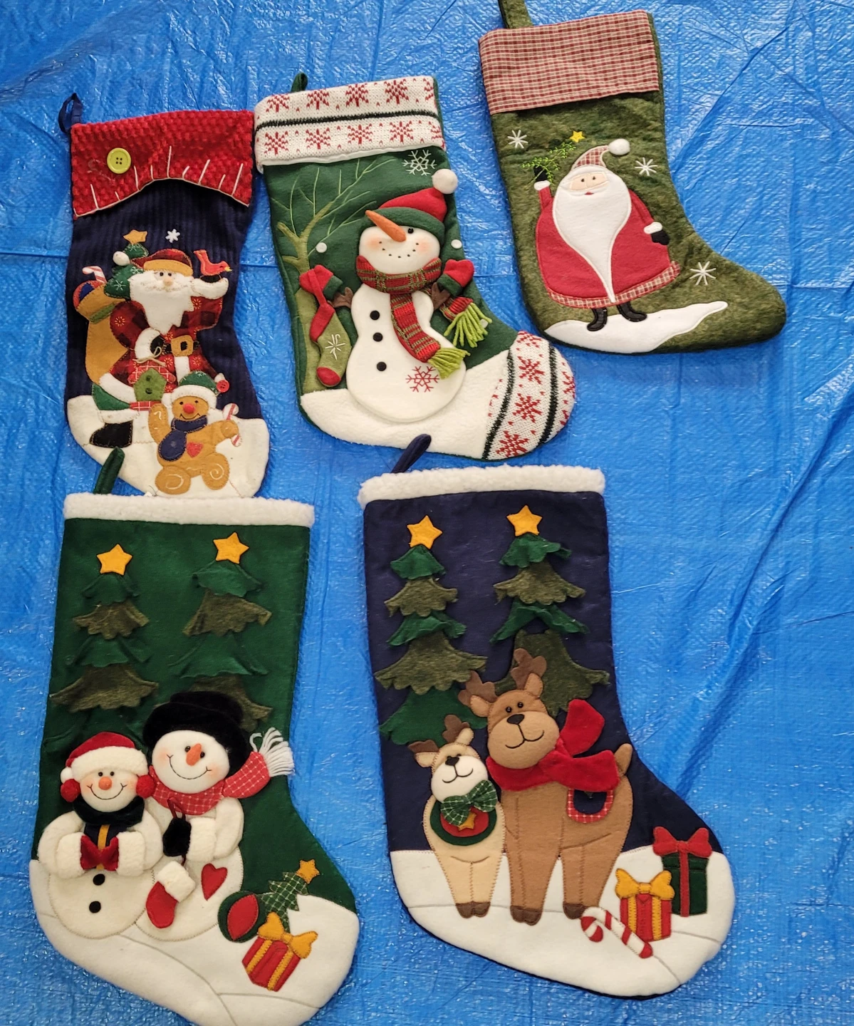 Christmas Stockings - Set of 5 - photo 3