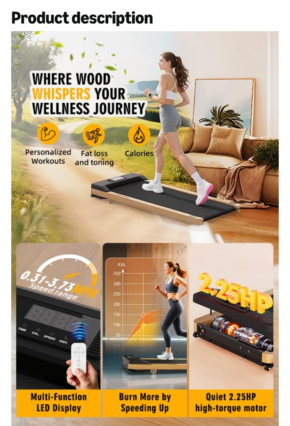 Maksone Home Use Treadmill SL-Z01 - photo 2