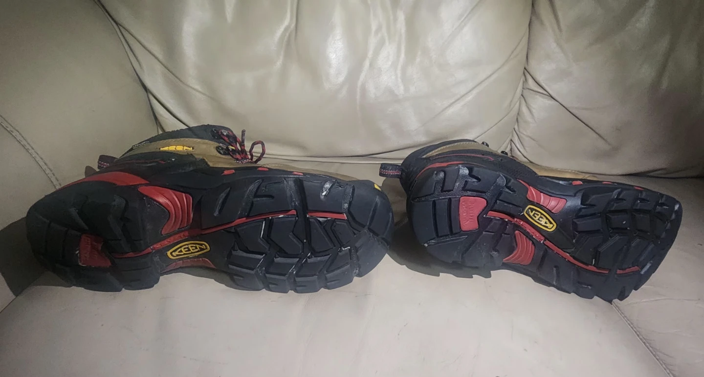 KEEN Men's Steel Toe Work Boots Brown/Black - photo 4