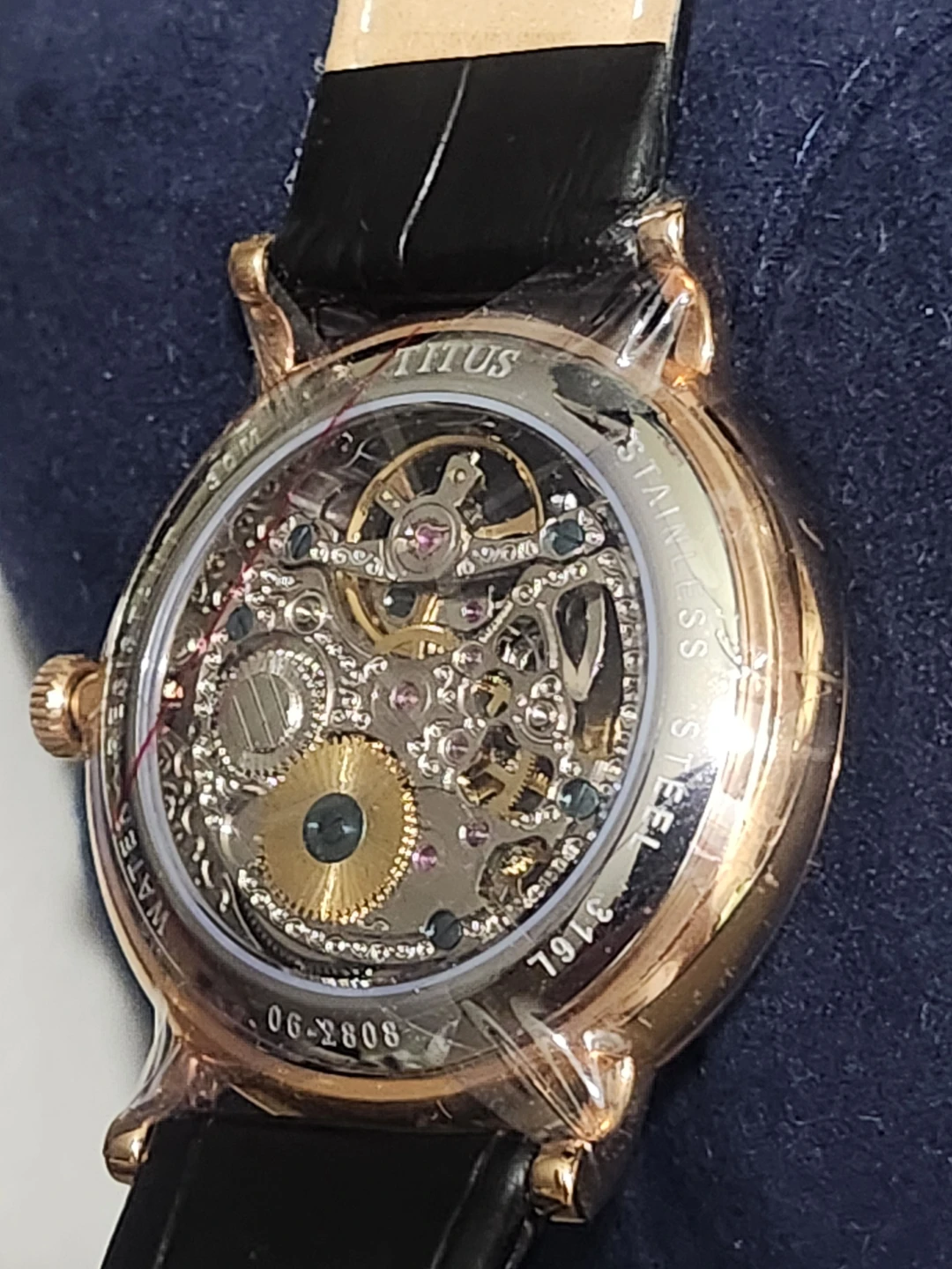 Solvil et Titus open-heart automatic watch - NEW - photo 4