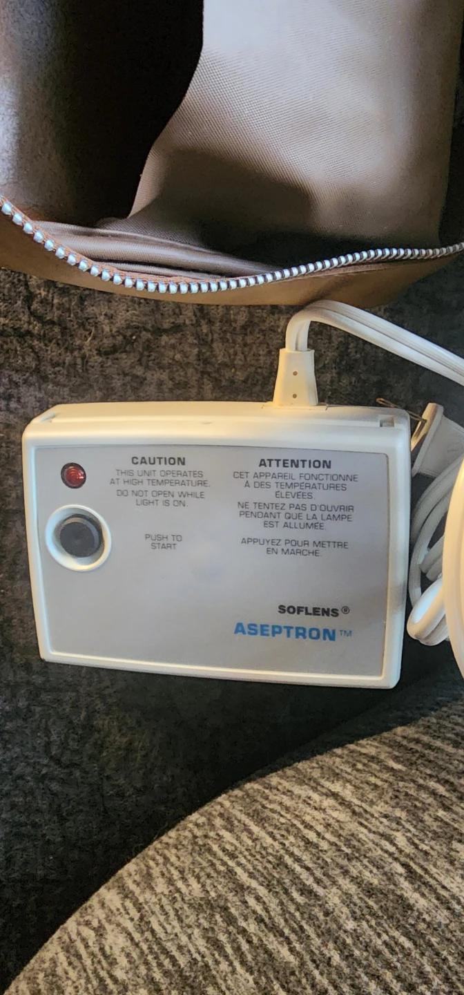 SOFLENS Aseptron Contact Lens Cleaner