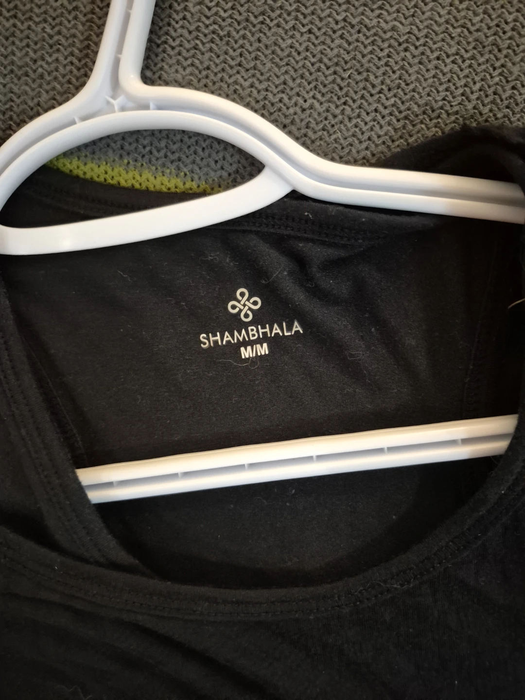 Shambhala Black Lace Shoulder Tank Top M/M - photo 2