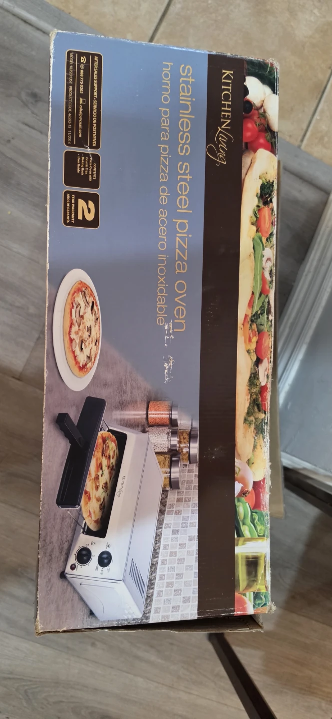 Kitchen Living Stainless Steel Pizza Oven - photo 5