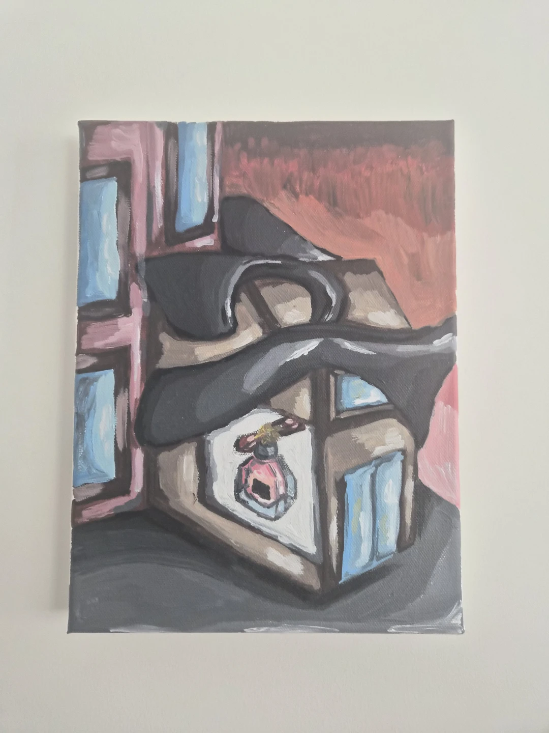 Abstract Painting on Canvas - photo 4