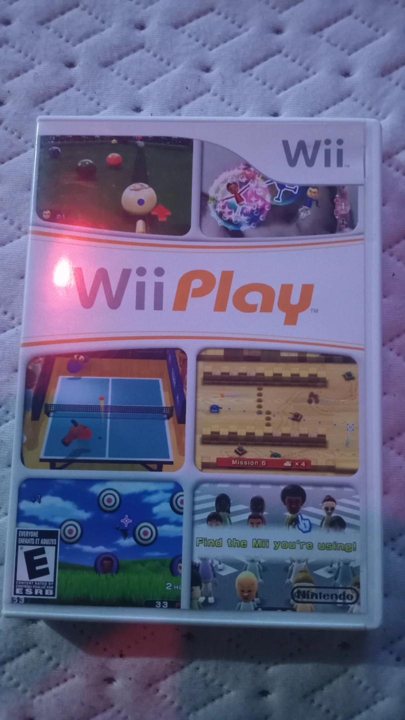 Wii Play Video Game for Nintendo Wii