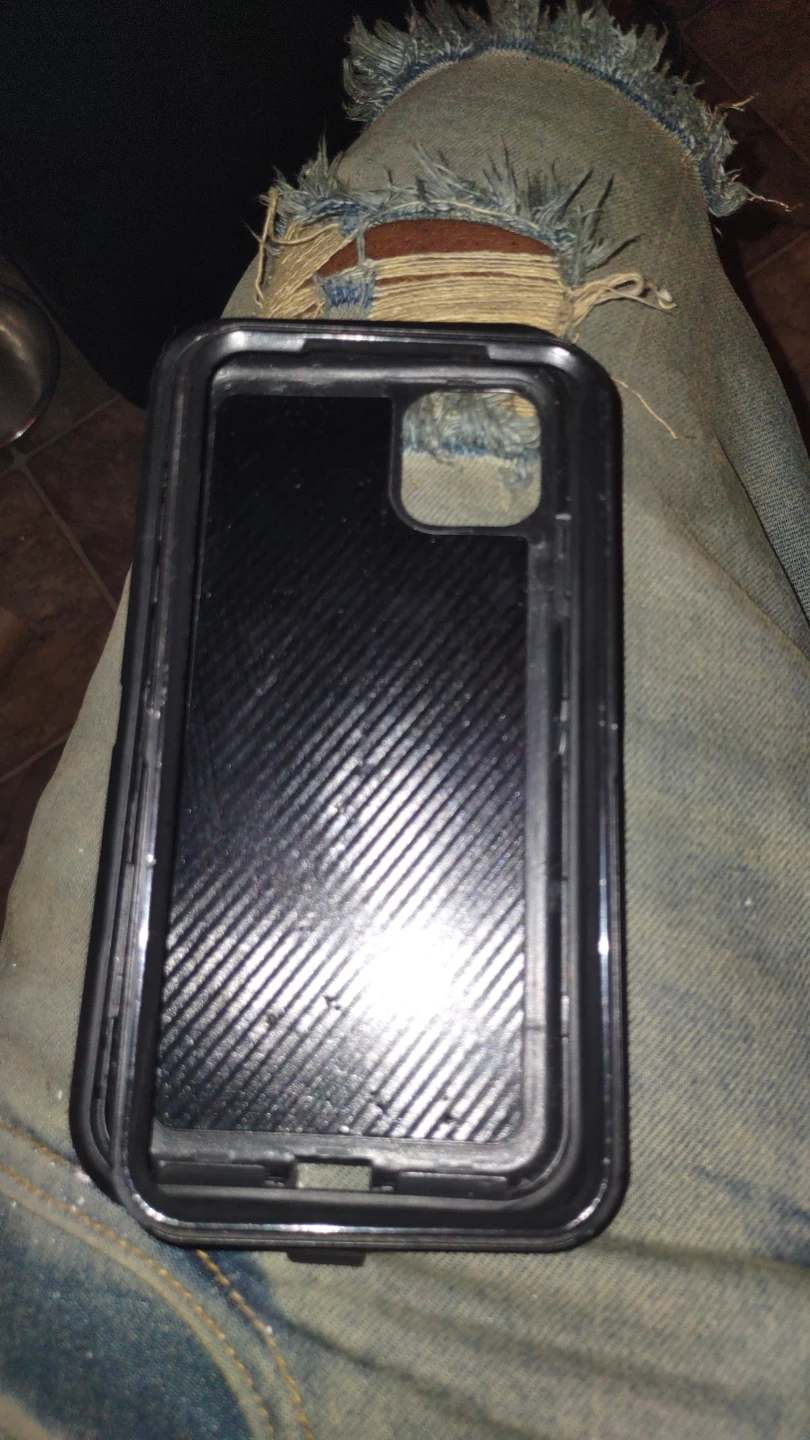 Black Protective Phone Case - photo 2