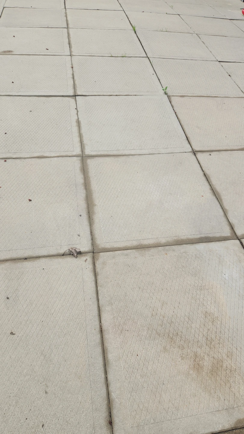 Concrete patio stones