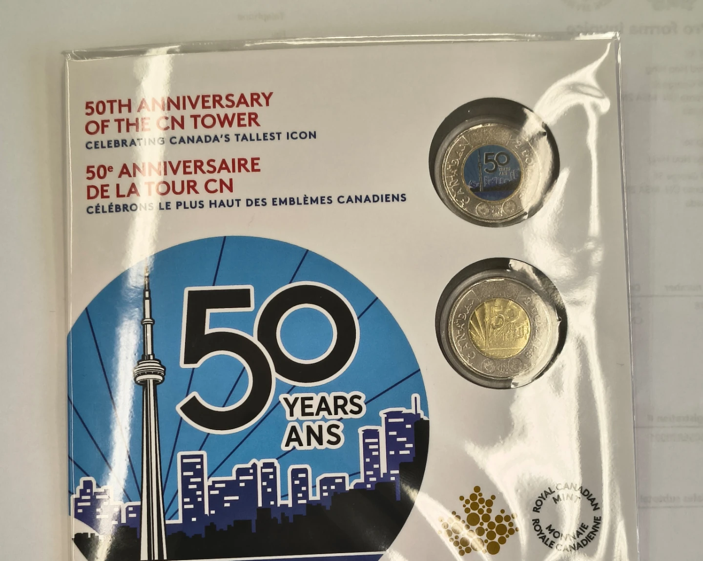 2026 Commemorative Collector Keepsake Card 50th anniversary