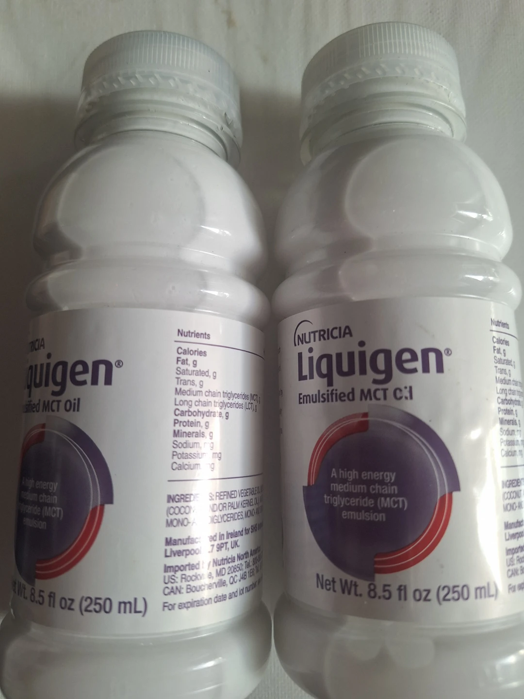 Nutricia Liquigen MCT Oil Keto (2 x  8.5oz Bottles) June 2026 - photo 4