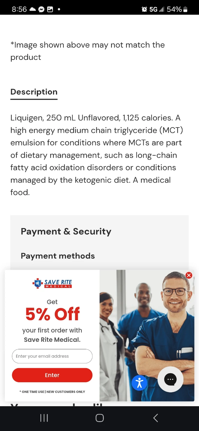 Nutricia Liquigen MCT Oil Keto (2 x  8.5oz Bottles) June 2026 - photo 5