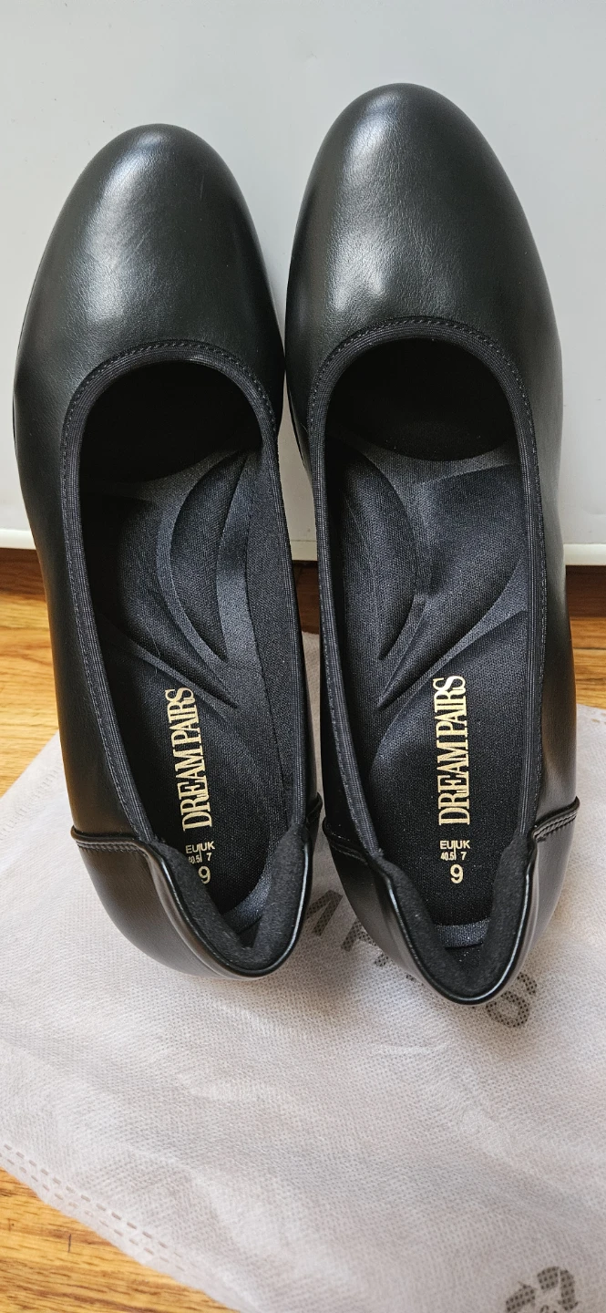 Dream Pairs Black Women's Heels Size 9 - photo 3