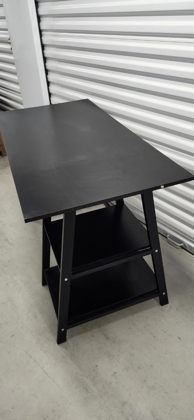 Desk with shelf - photo 3