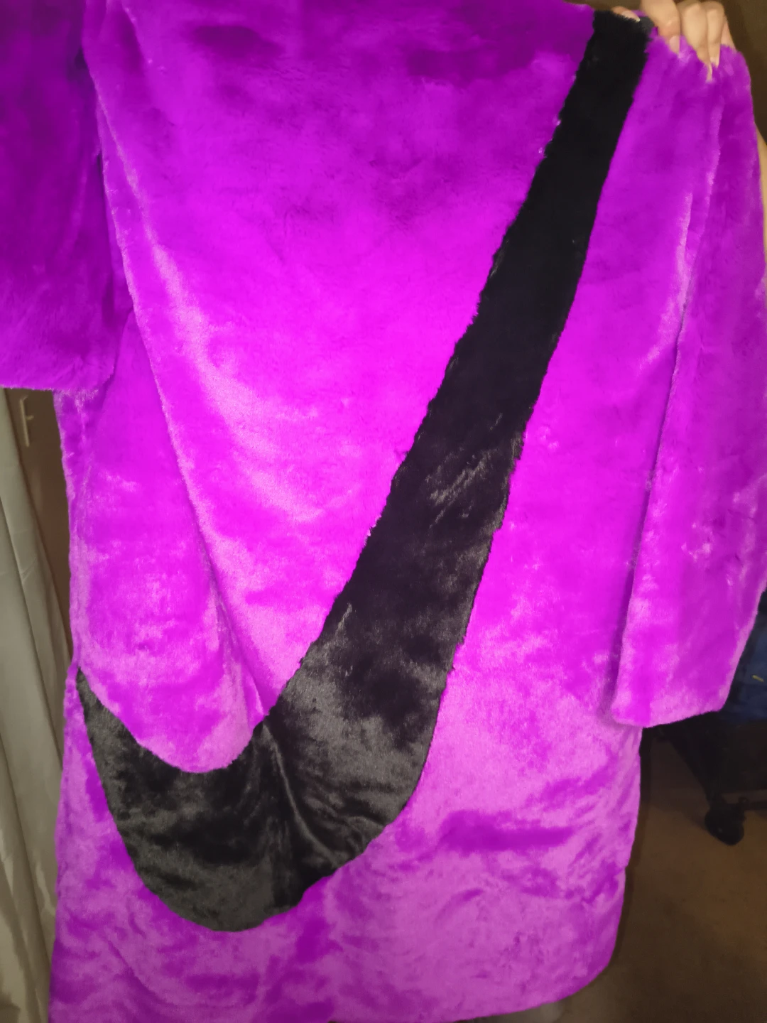 Fuzzy big swoosh 3xl jacket - photo 2