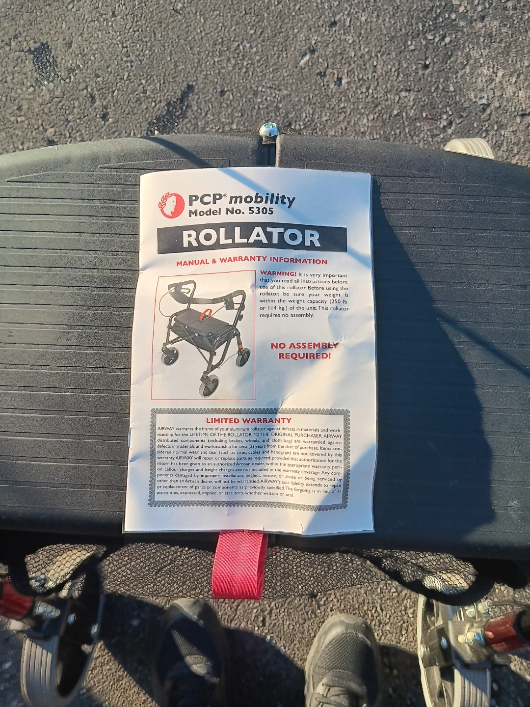 PCP Mobility Rollator Walker Model 5305 - photo 3
