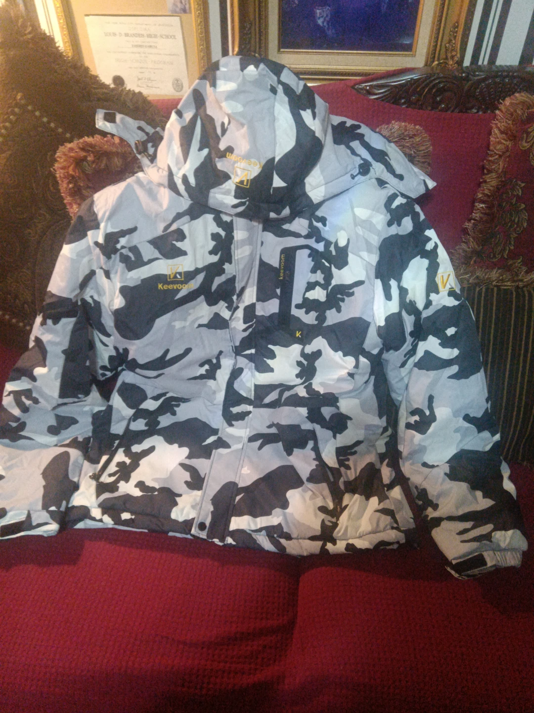 Keevoon Camouflage Jacket size L