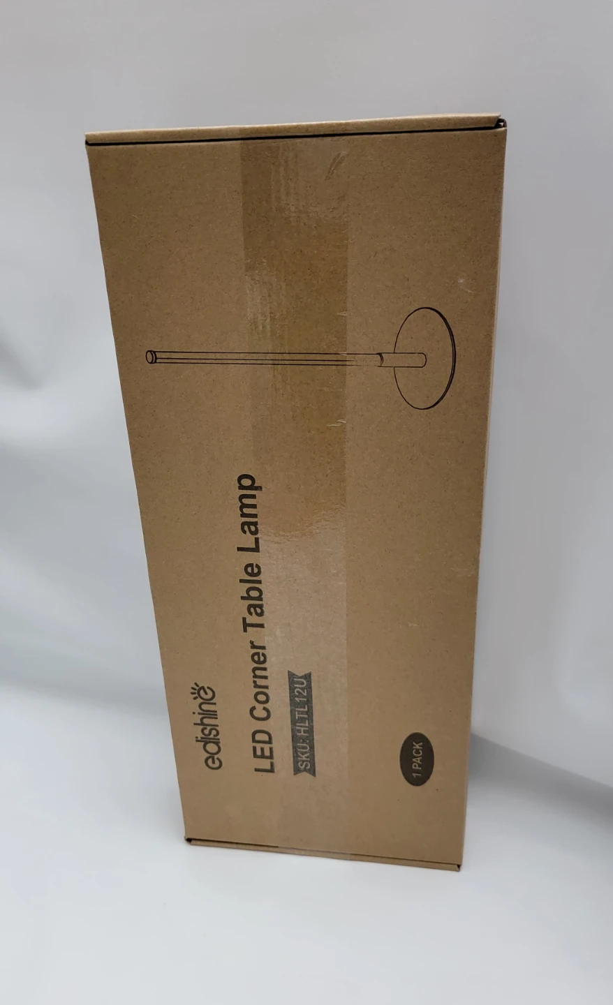 LED Table Lamp Minimalist Bedside Light Black Touch Dimmable - photo 3