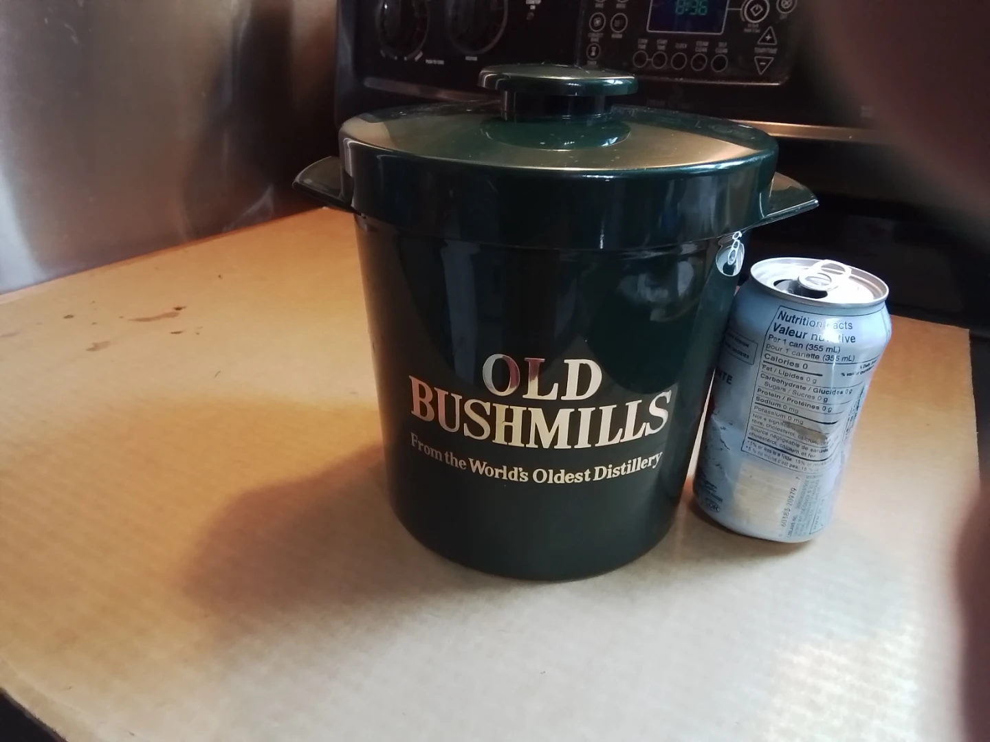 Old Bushmills Ice Bucket 8.5x8.5"