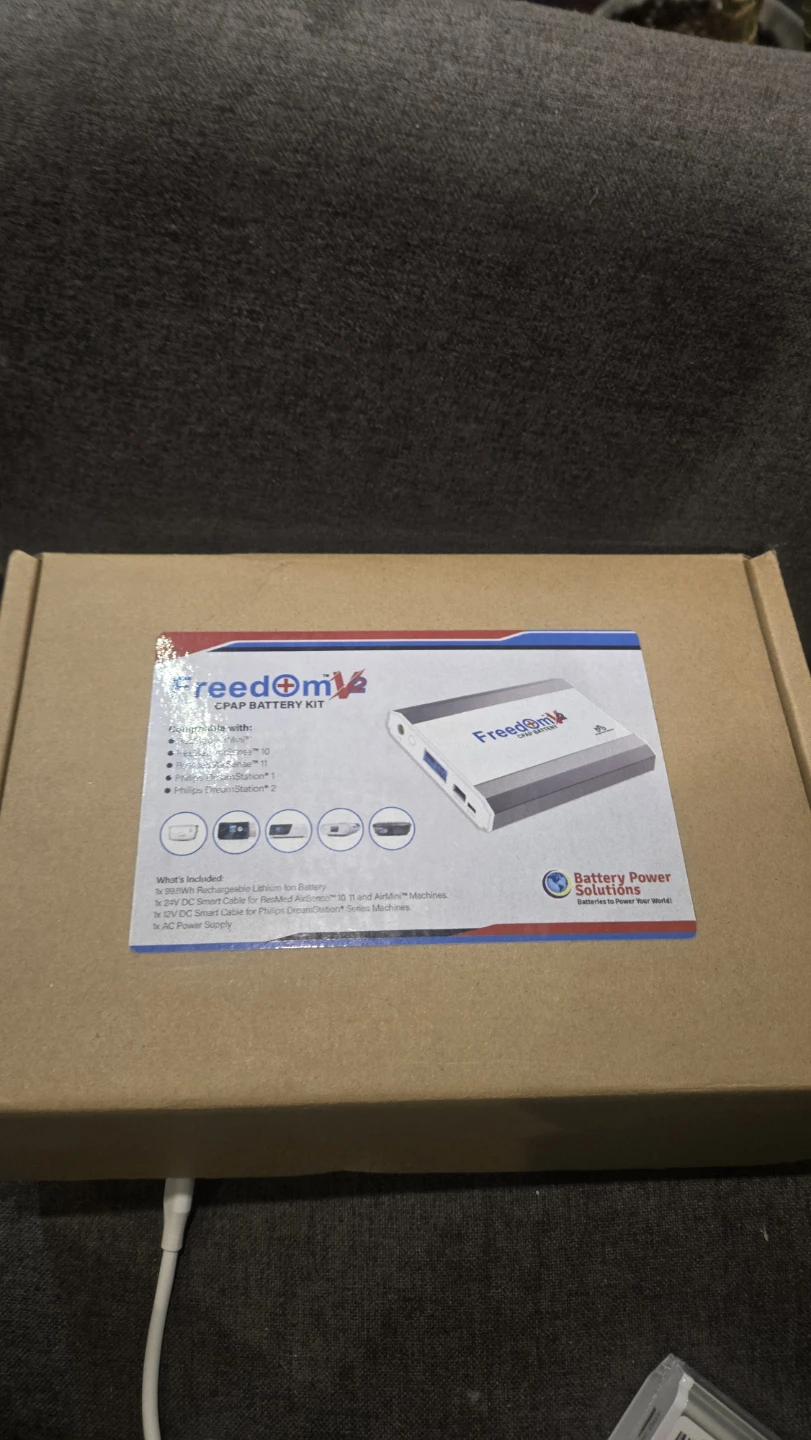2x Freedom V2 CPAP Battery Kit - New/Open Box (Read Description)
