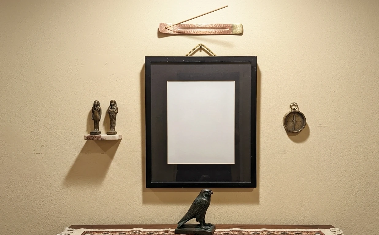 Black Wooden Frame