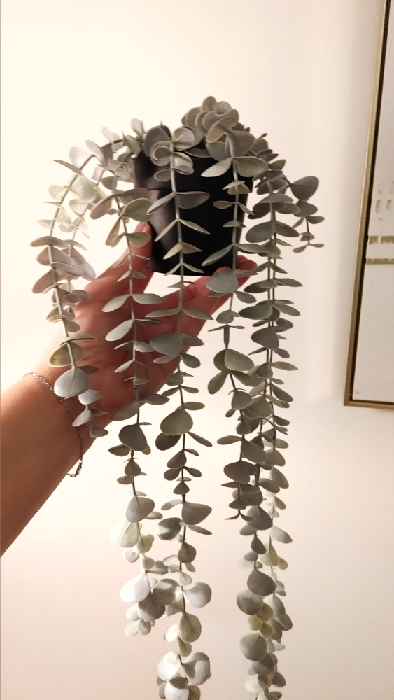 Artificial Eucalyptus Hanging Plant - photo 3