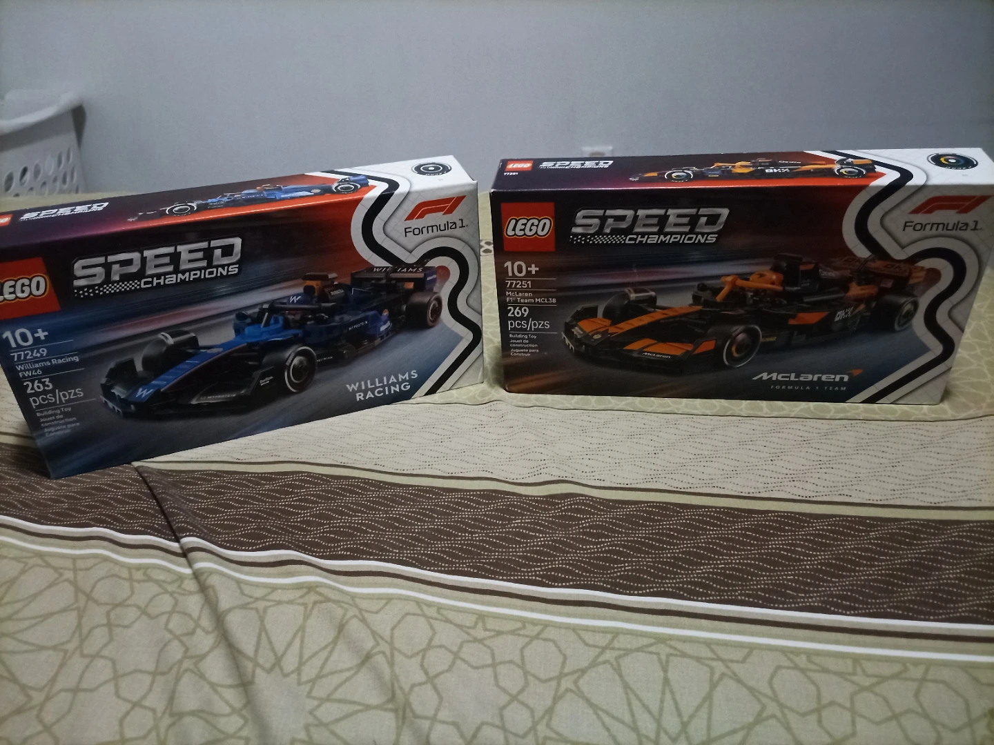 LEGO Speed Champions Formula 1 Racing Cars (2 Sets)