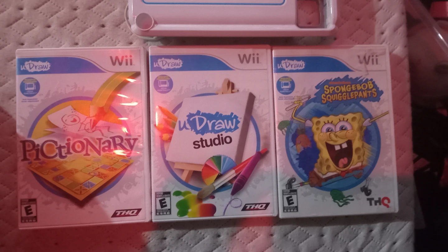 uDraw Game Tablet with 3 games for Wii - photo 4