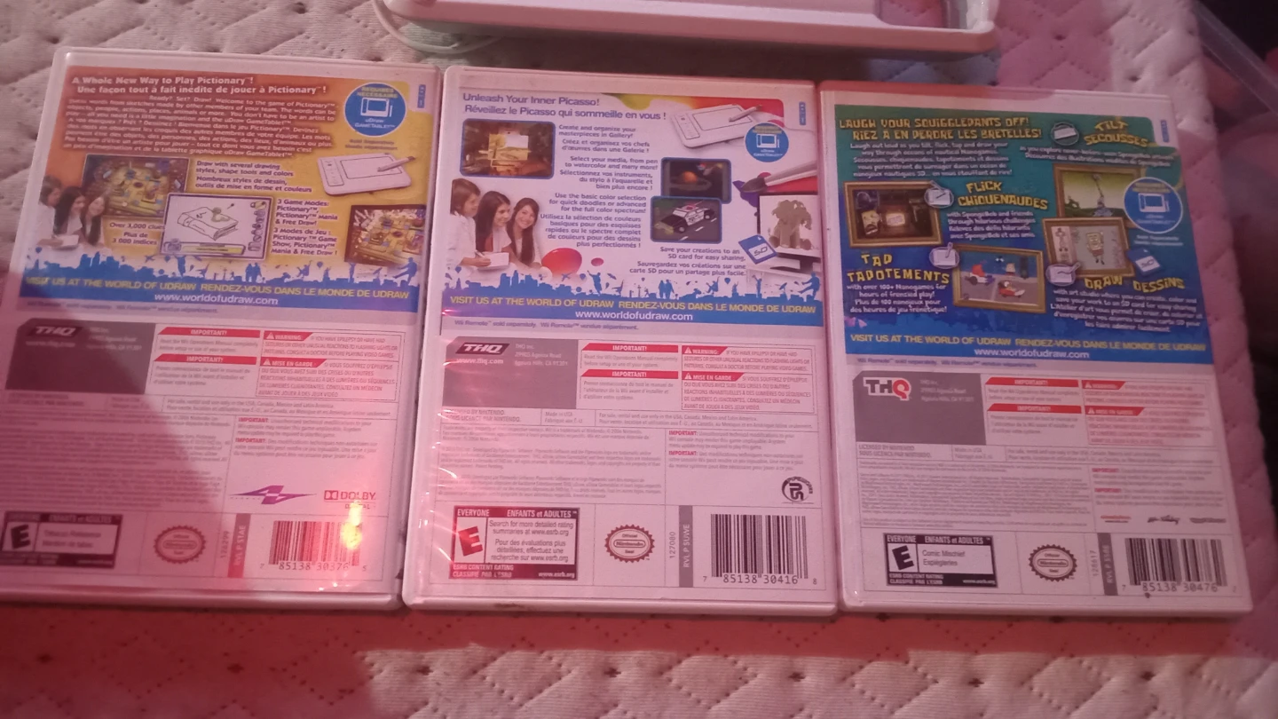 uDraw Game Tablet with 3 games for Wii - photo 2