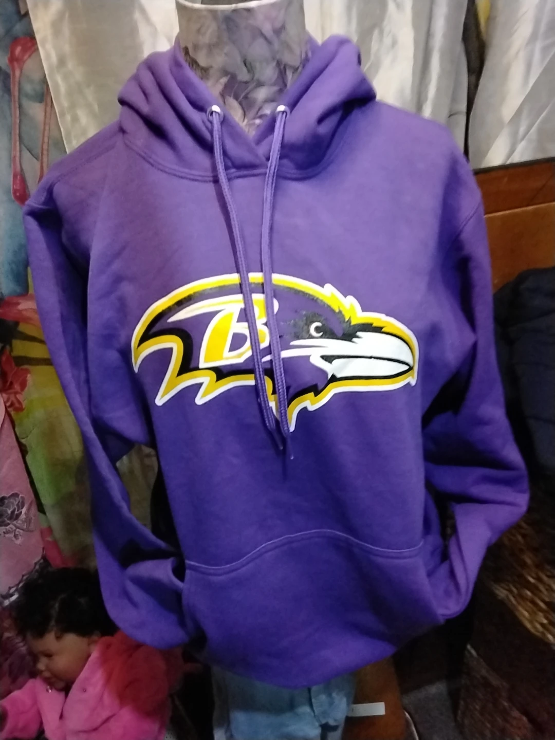 Purple Baltimore Ravens Hoodie