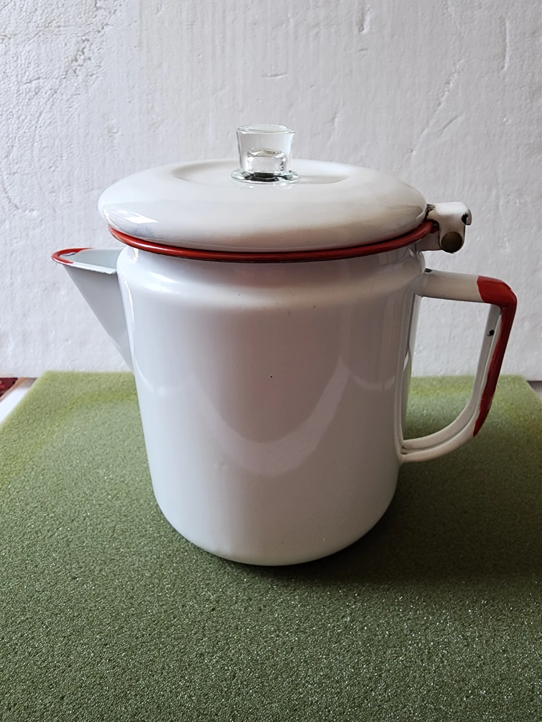 ENAMEL COFFEE POT