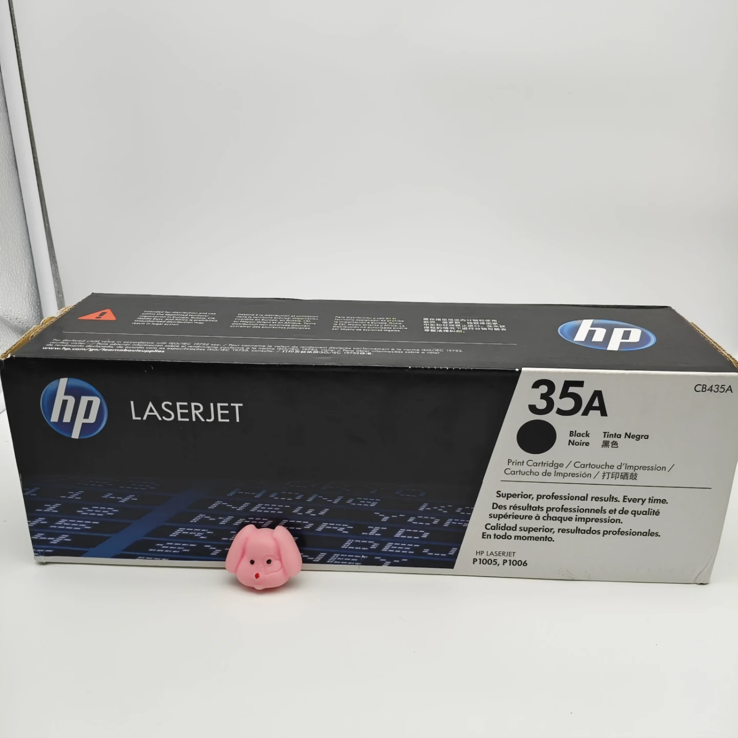 Genuine HP LaserJet 35A Black Toner Cartridge CB435A