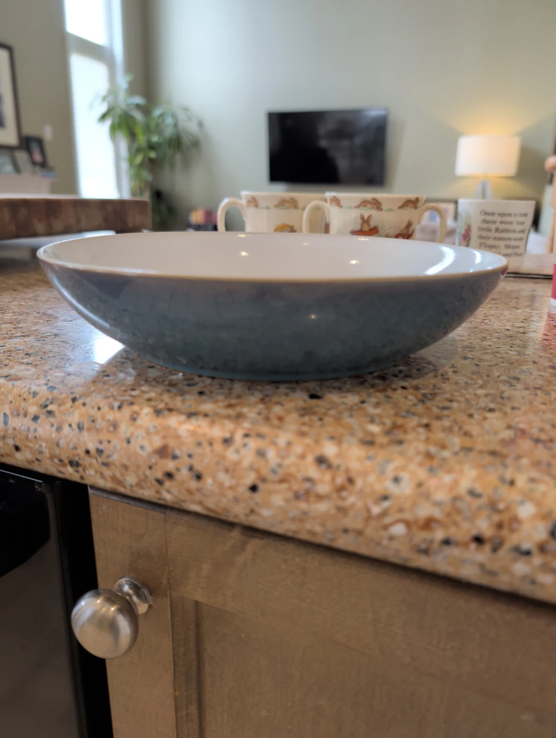 Denby Blue Stoneware Bowl