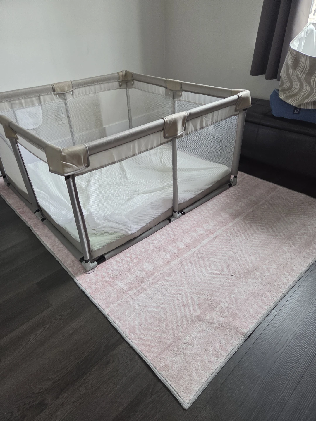 Playpen + custom mattress for toddler sleep - photo 3