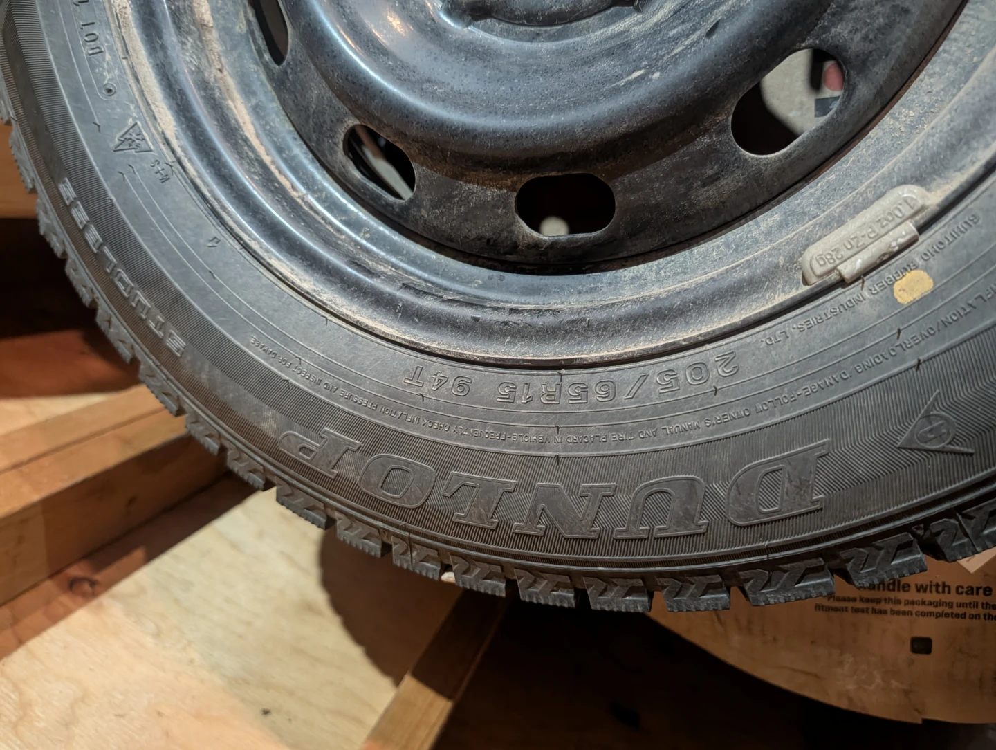 205/65R15 wheels and winter tires - photo 5