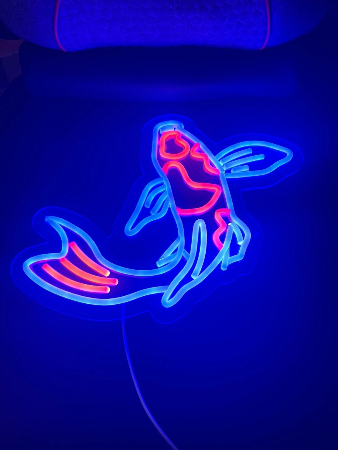 Koi Fish Neon Sign Light - photo 3