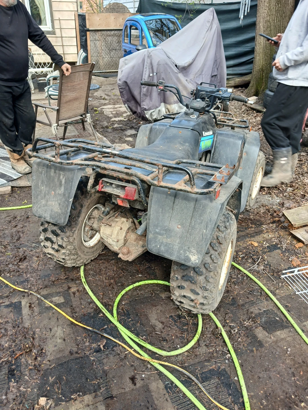 Kawasaki Bayou 4-Wheeler - photo 2