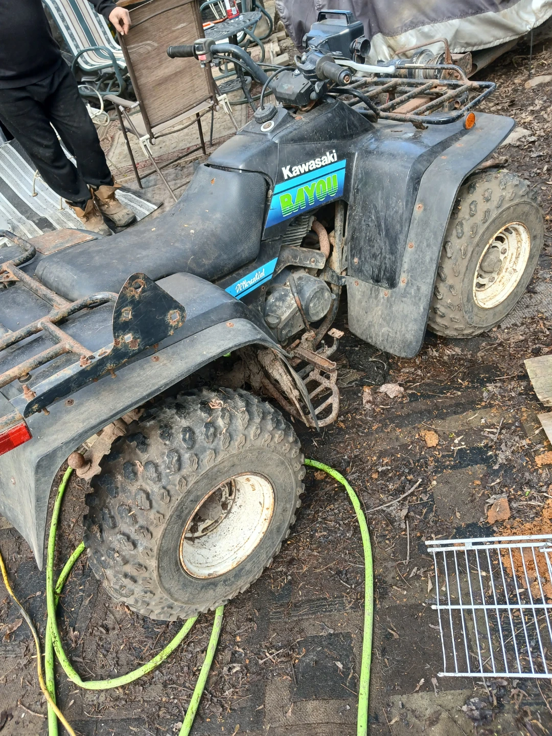 Kawasaki Bayou 4-Wheeler - photo 3