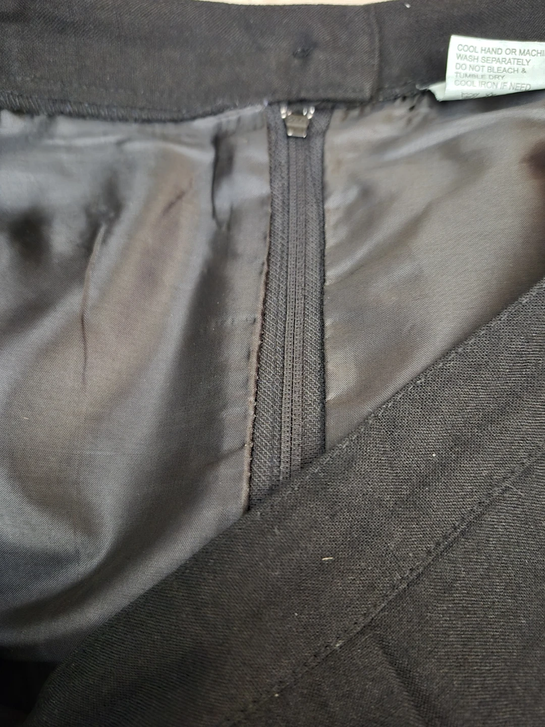 Black Polyester Skirt - Size XL - photo 5