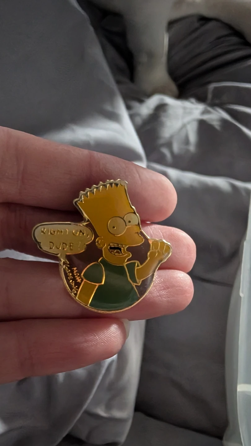 The Simpsons Bart Simpson Enamel Pin
