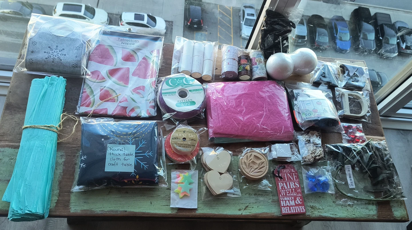 Large Arts and Craft Supply Lot