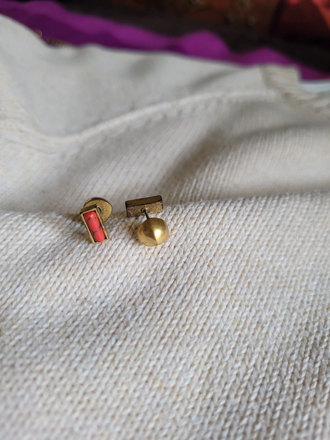 Stella & Dot Layered Red Beaded Necklace - photo 5