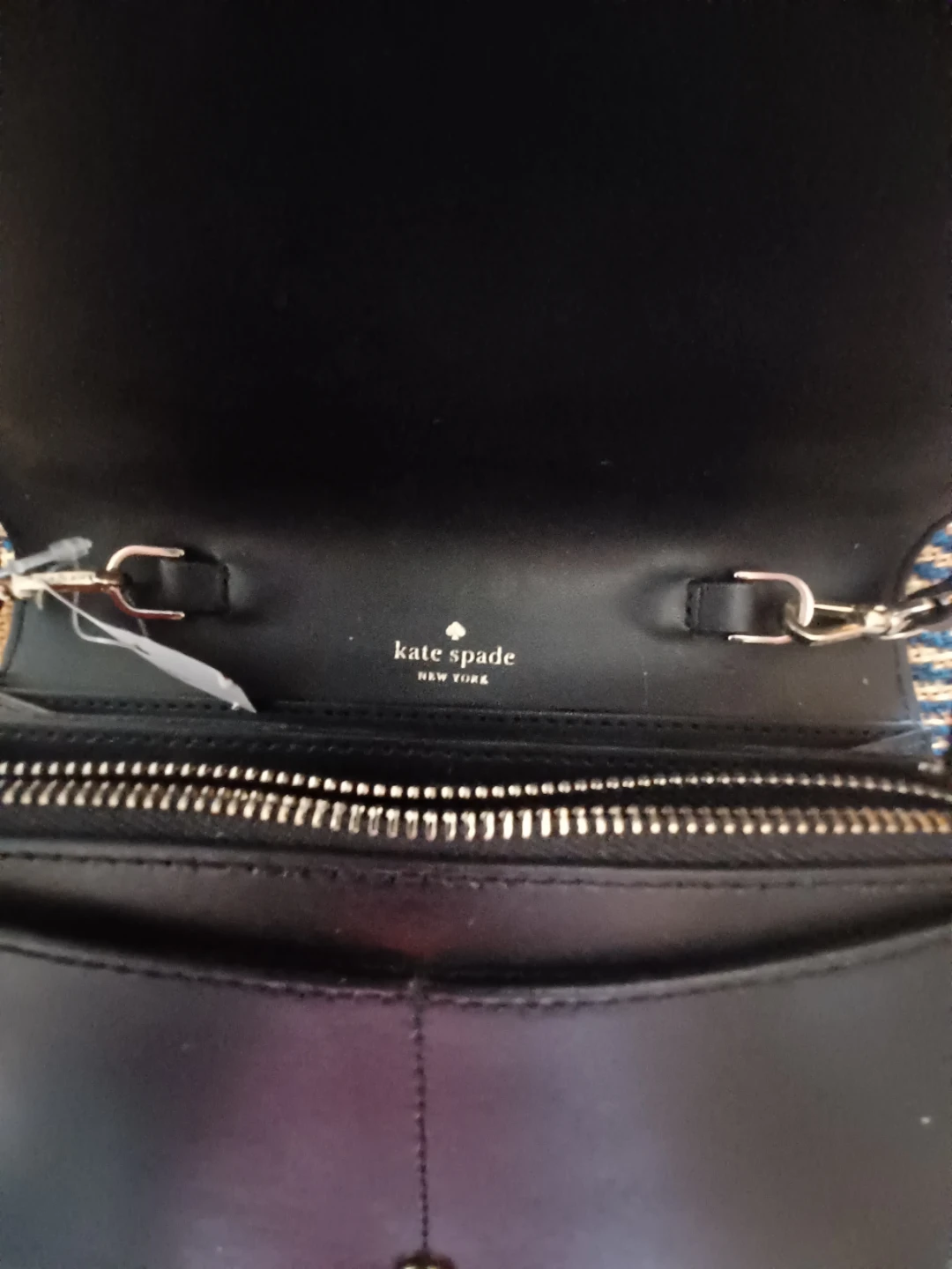 Kate Spade Black Leather Wallet Crossbody Bag - photo 2