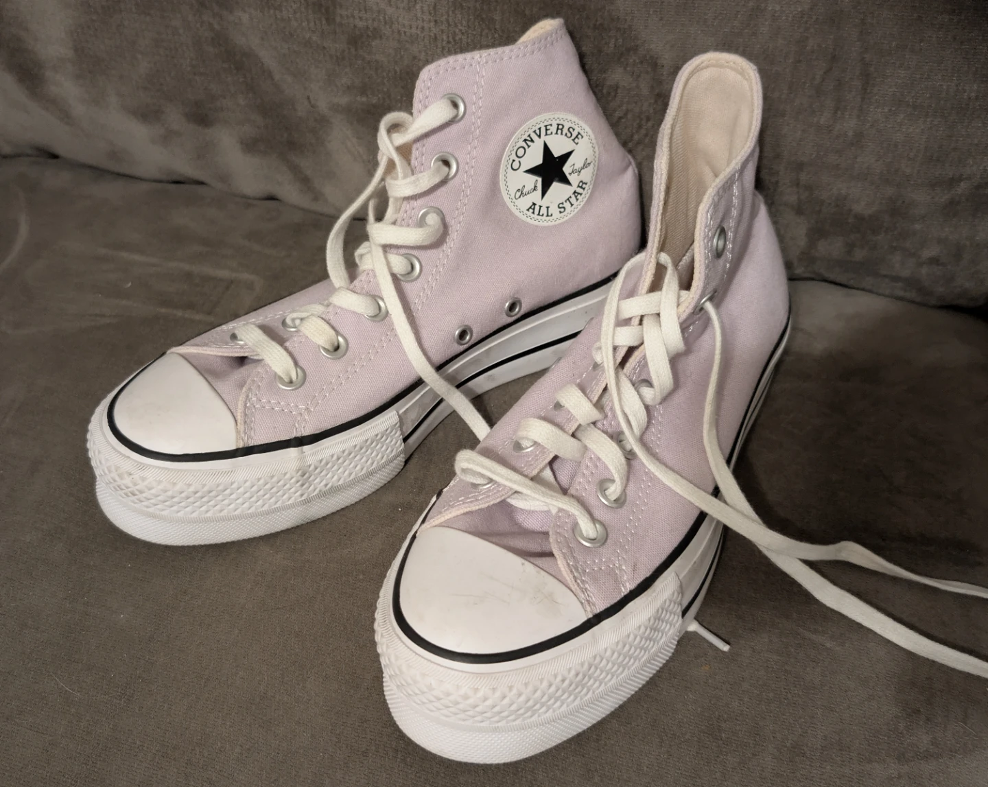 Converse All Star Platform High Top Sneakers Women's Size 6.5