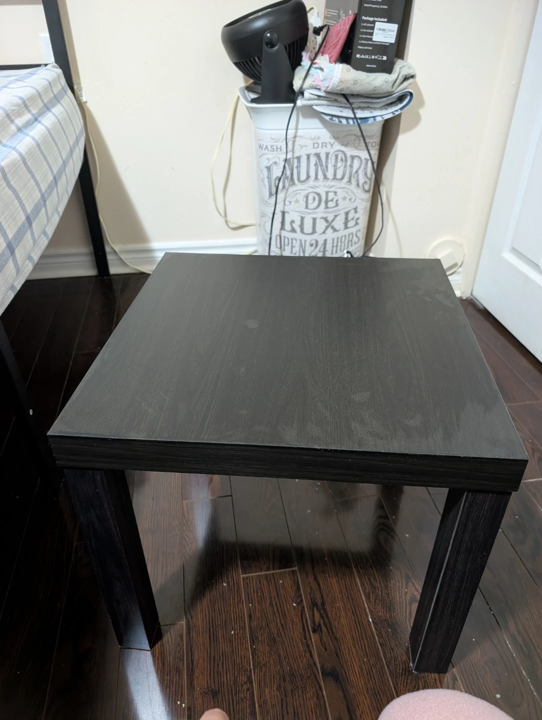 Black Side Table